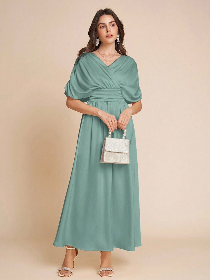 Rochie maxi SHEIN, verde