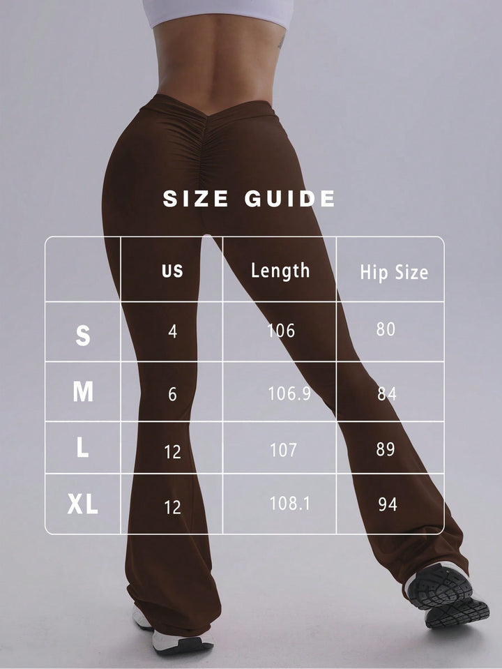 Pantaloni SHEIN, maro
