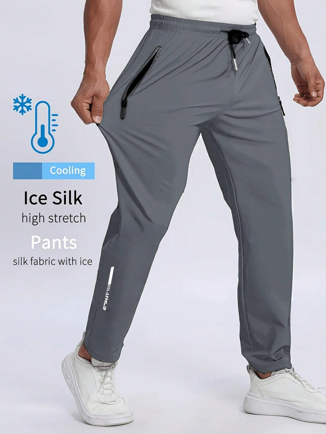Pantaloni SHEIN, gri