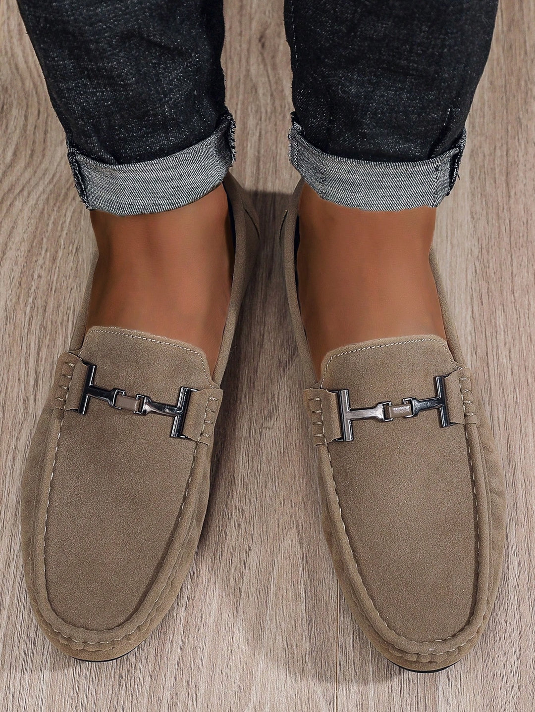 Mocasini SHEIN, kaki