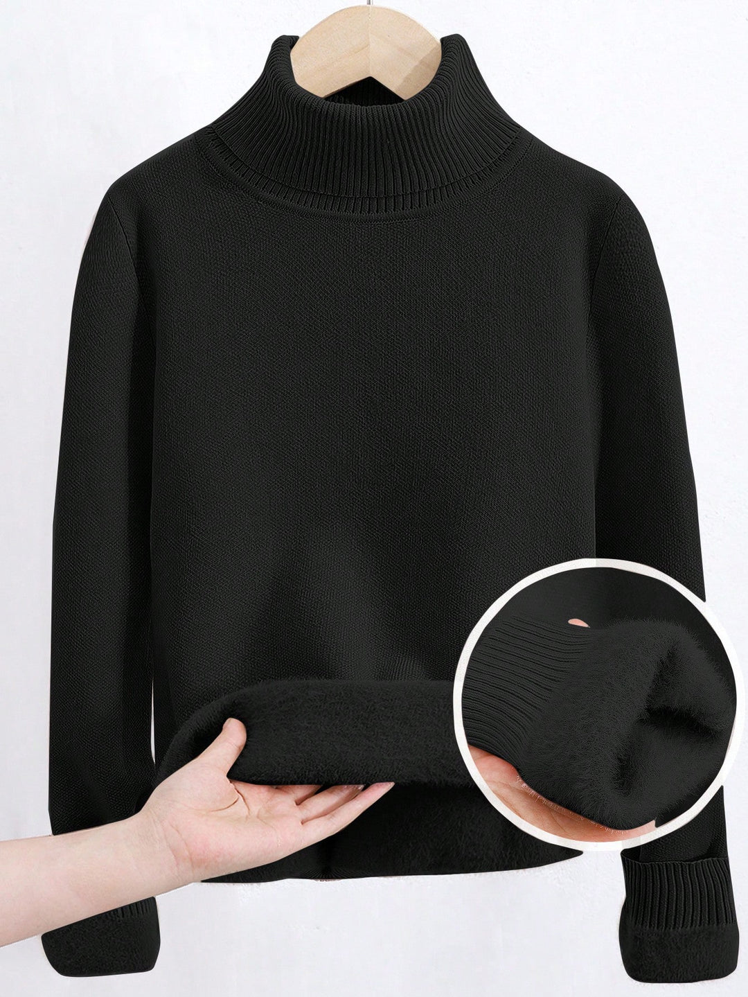 SHEIN pulóver, fekete