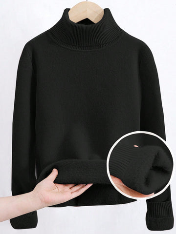 SHEIN pulóver, fekete