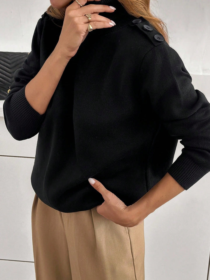 Pulover SHEIN, negru