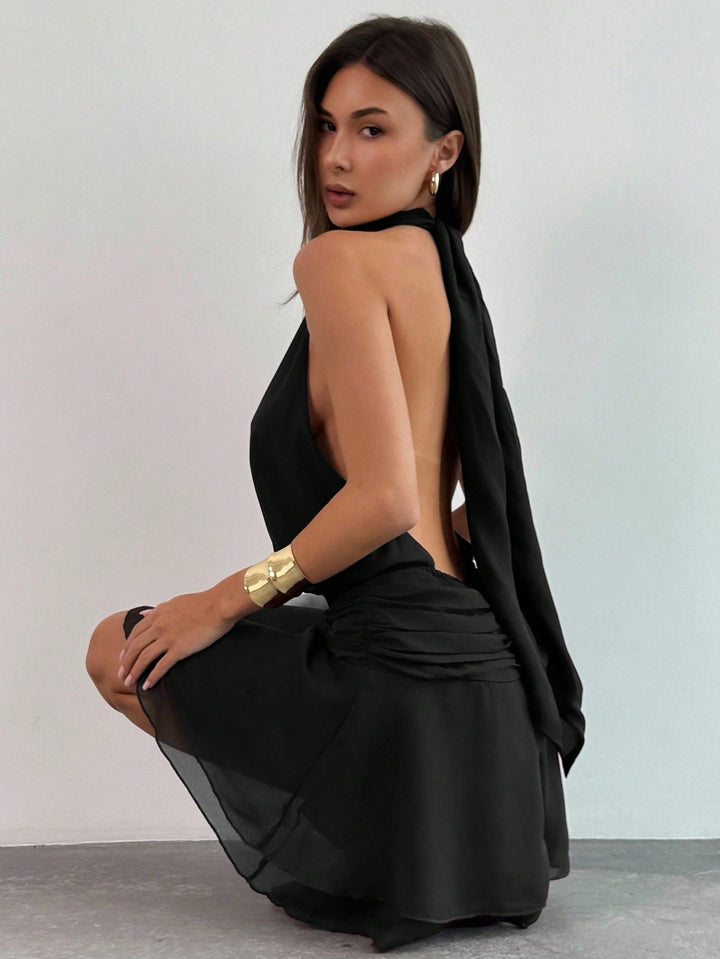 Rochie mini SHEIN, negru
