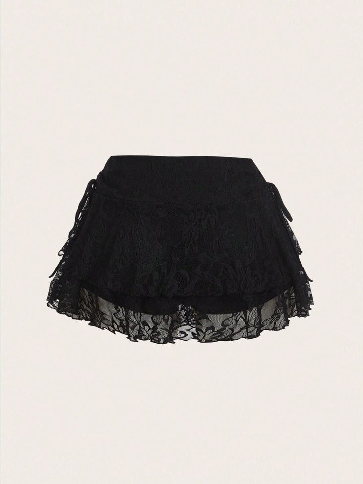 Fustă pantalon SHEIN, negru
