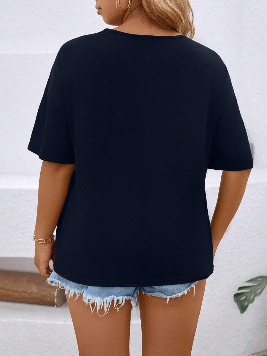 Tricou Shein , albastru