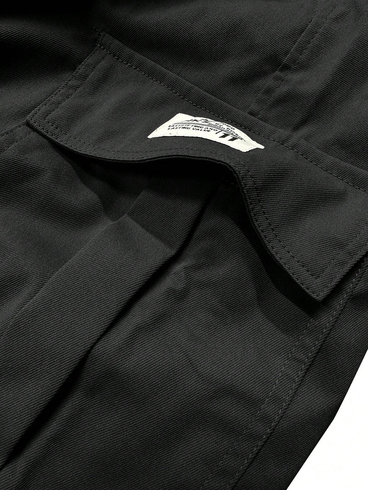 Pantaloni scurți SHEIN, negru