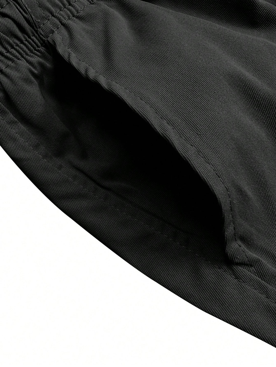 Pantaloni scurți SHEIN, negru