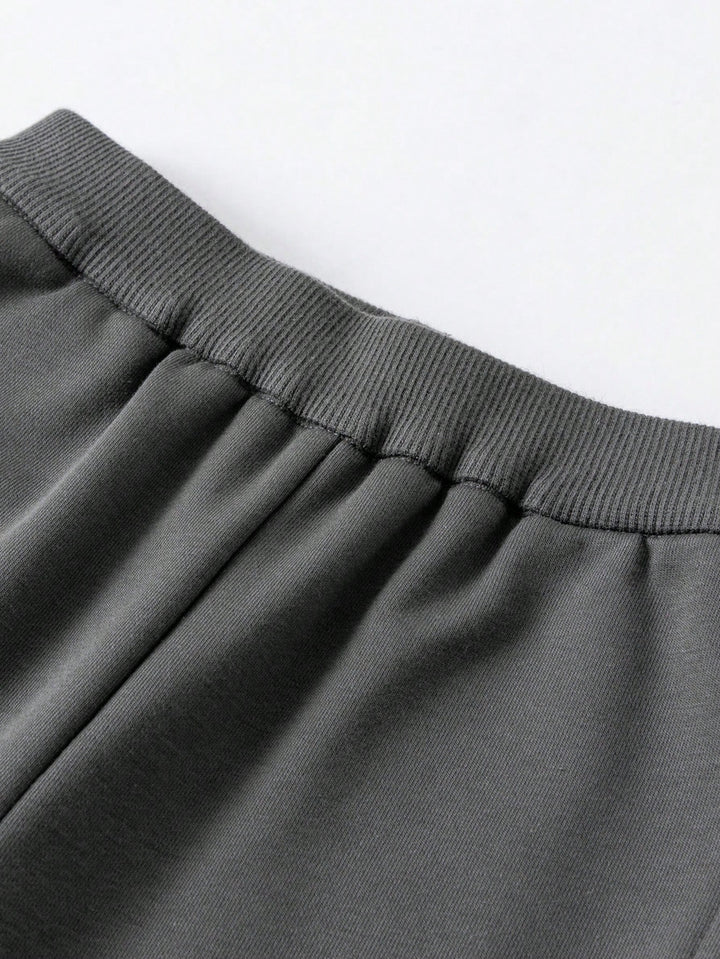Pantaloni sport pentru copii SHEIN, gri