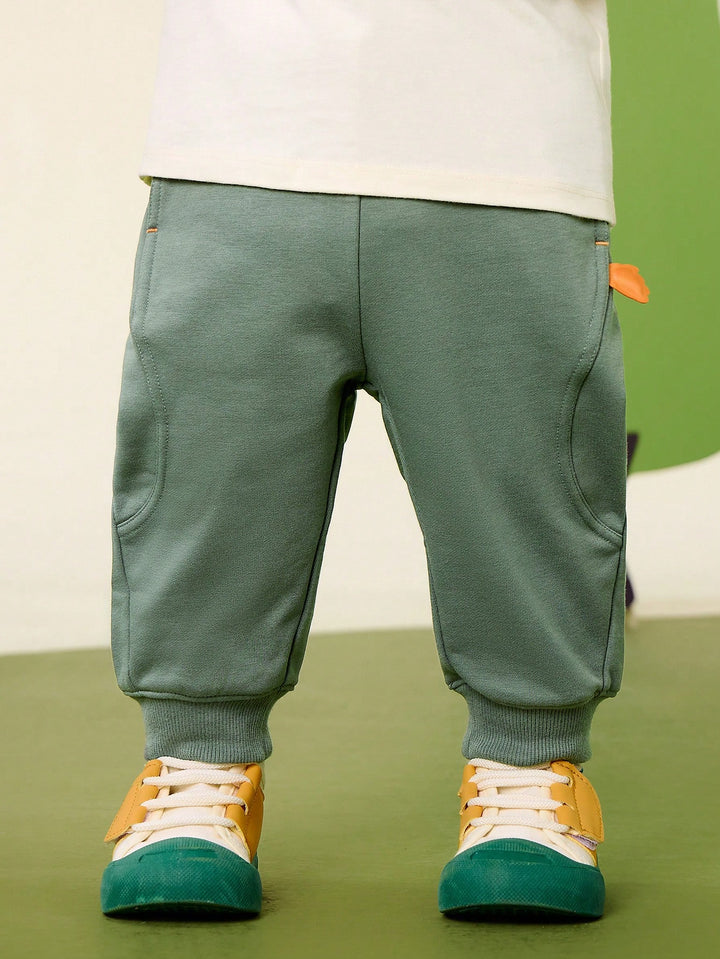 Pantaloni de trening SHEIN, kaki