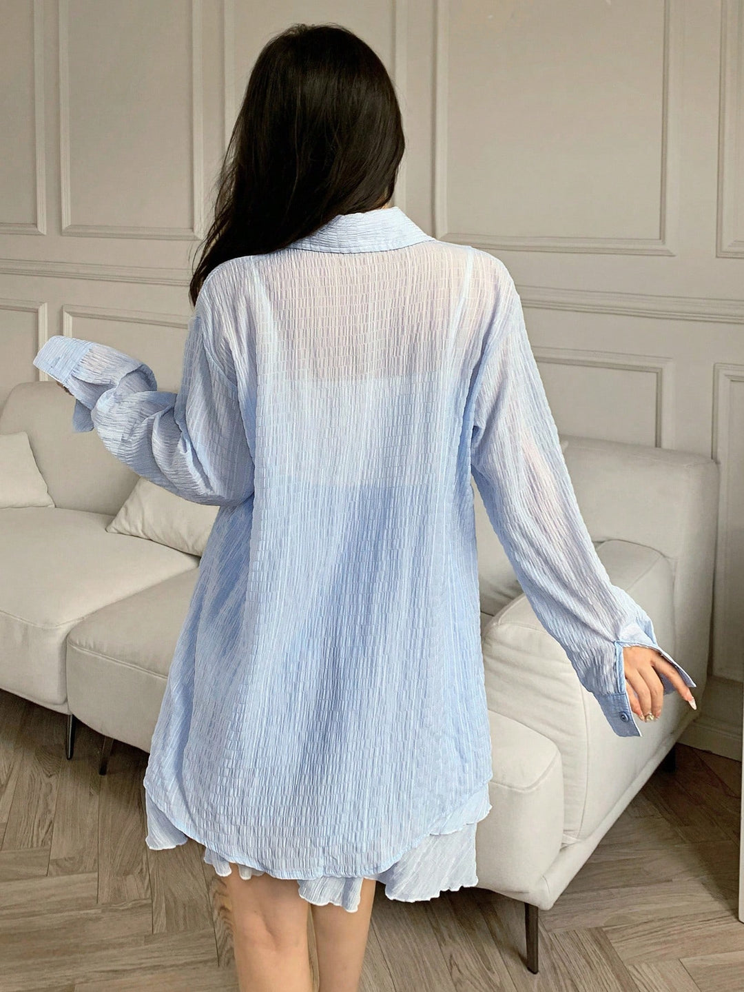 SHEIN ing, kék