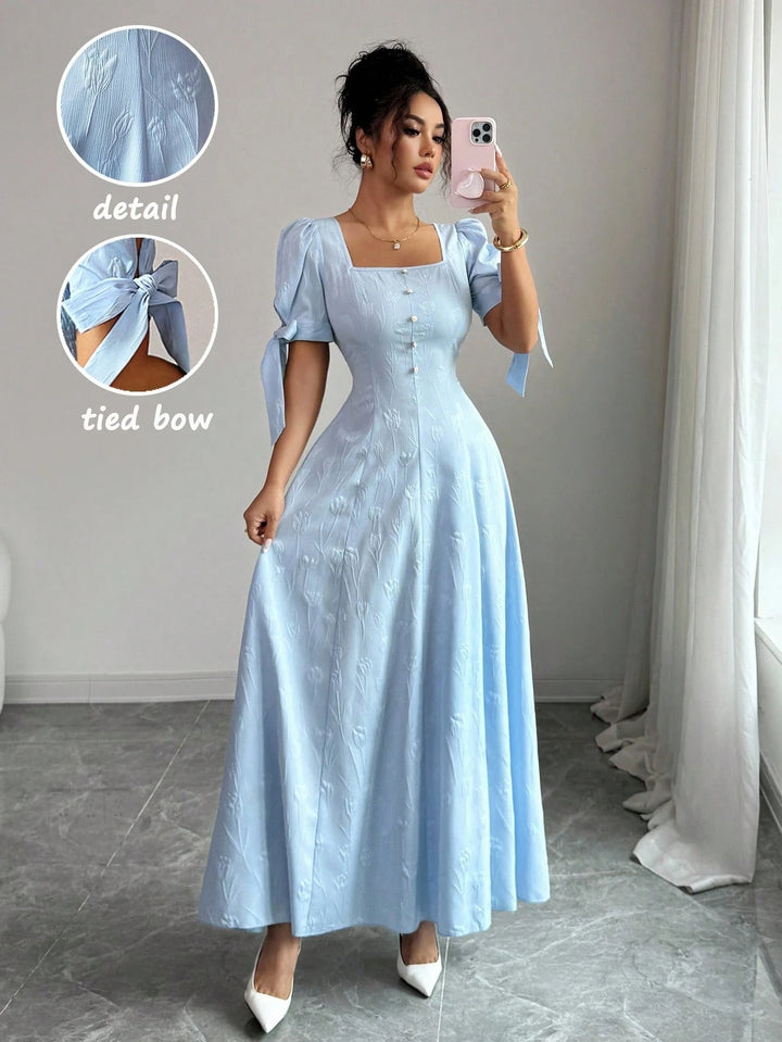 Rochie maxi SHEIN, albastru