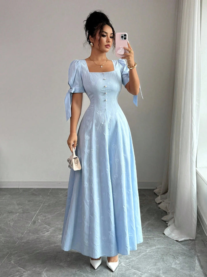 Rochie maxi SHEIN, albastru