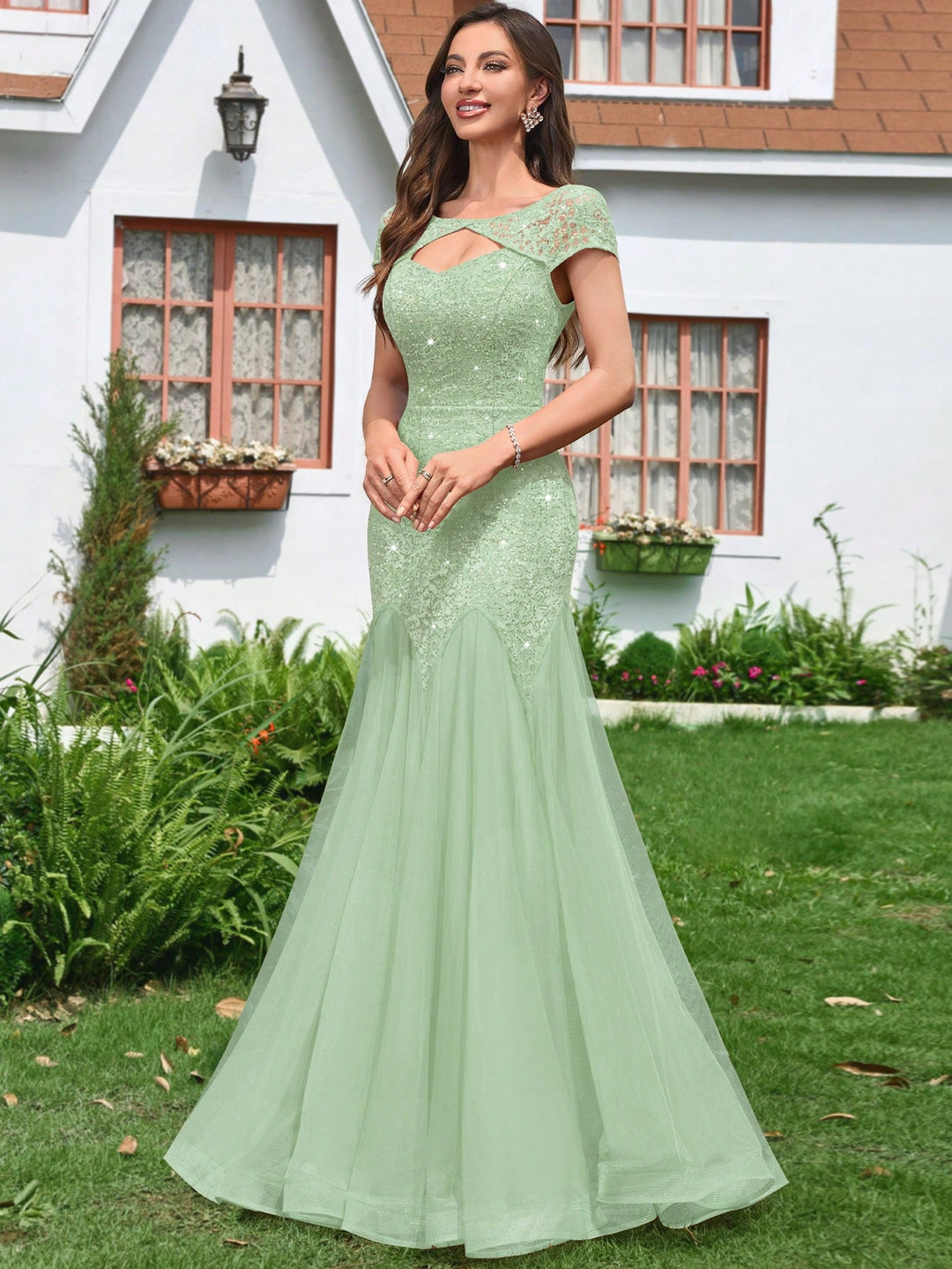 Rochie SHEIN, verde