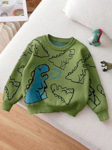 Pulover SHEIN, verde