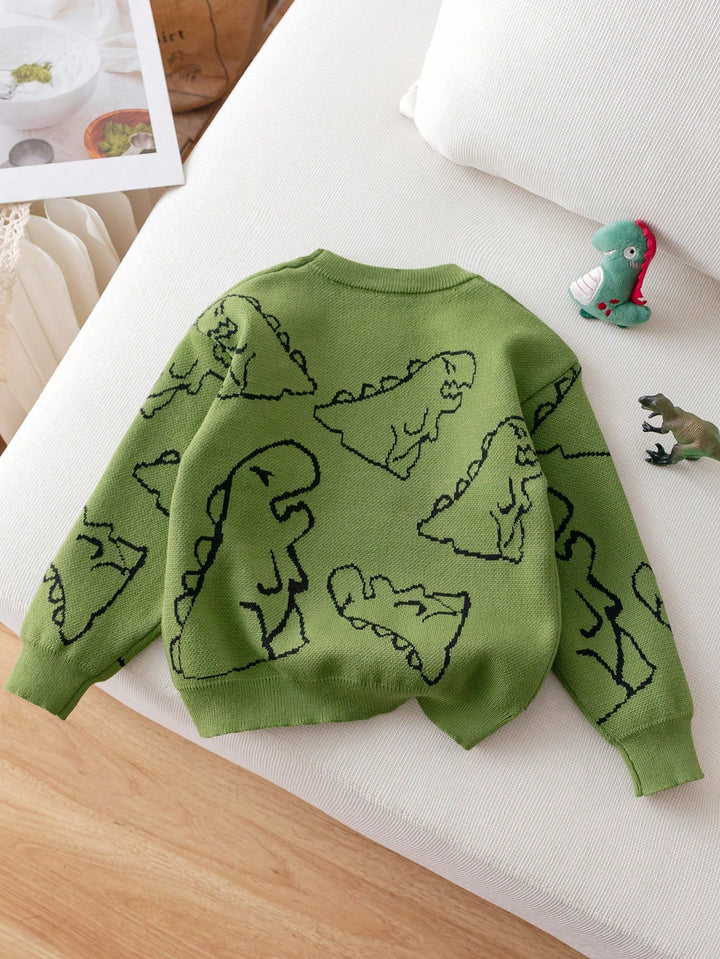 Pulover SHEIN, verde