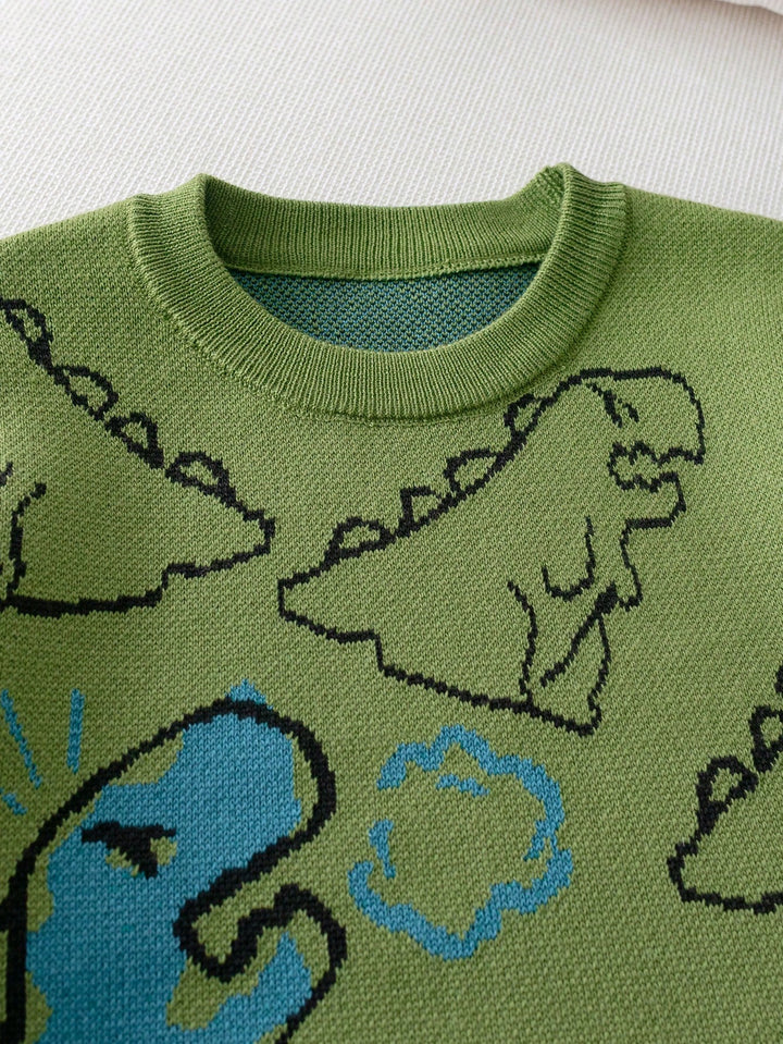 Pulover SHEIN, verde