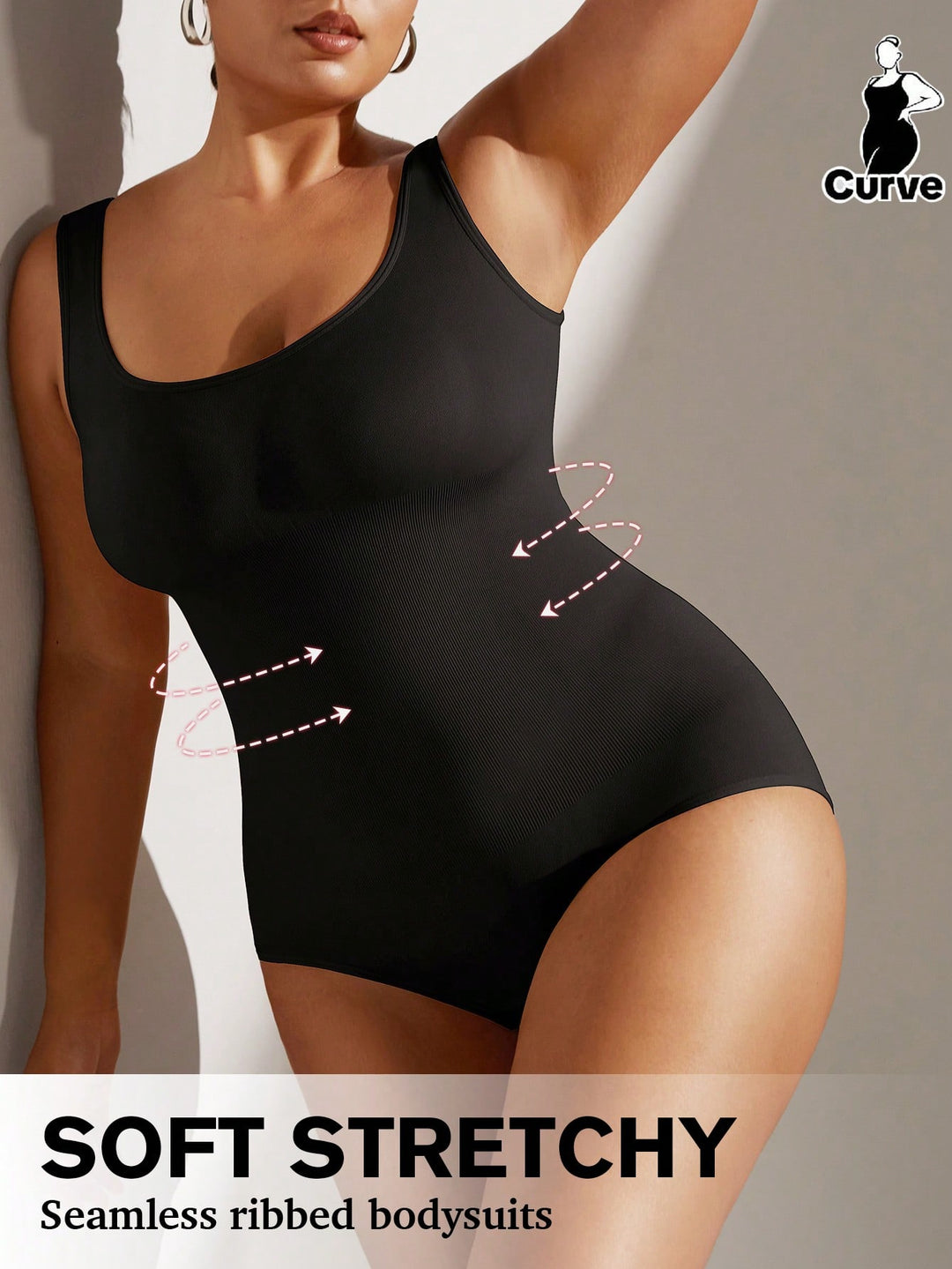 Body modelator SHEIN, negru
