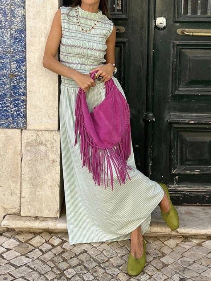 Rochie maxi SHEIN, verde