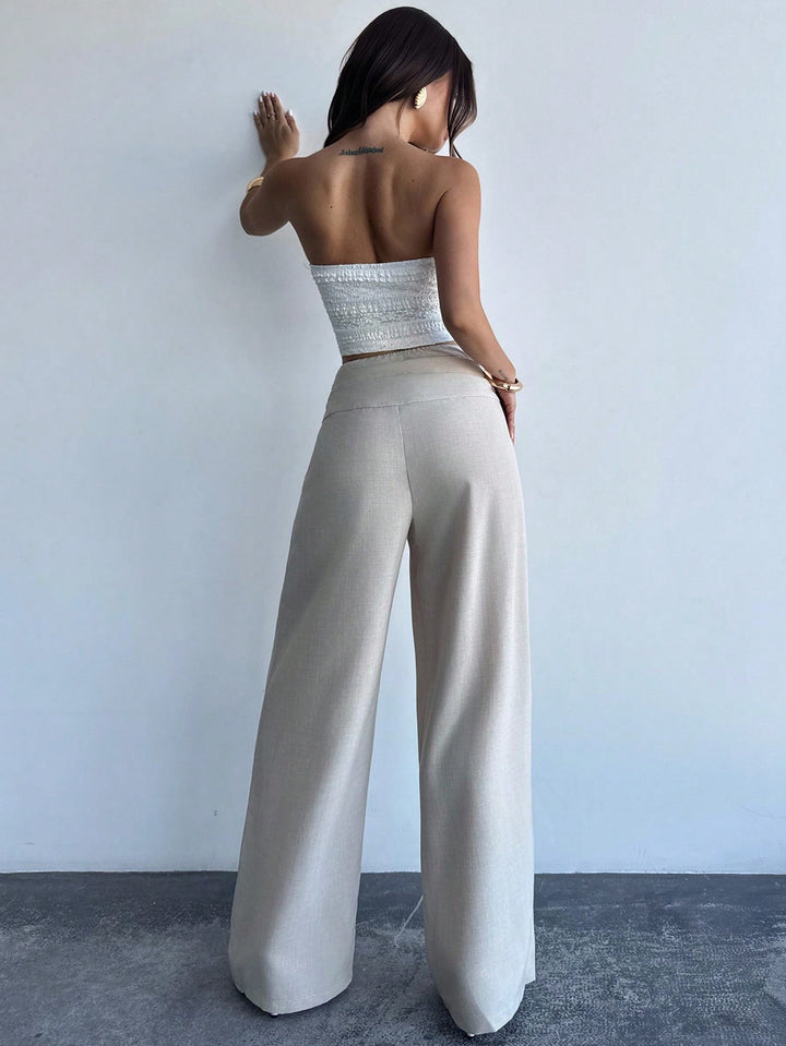 Pantaloni SHEIN, bej