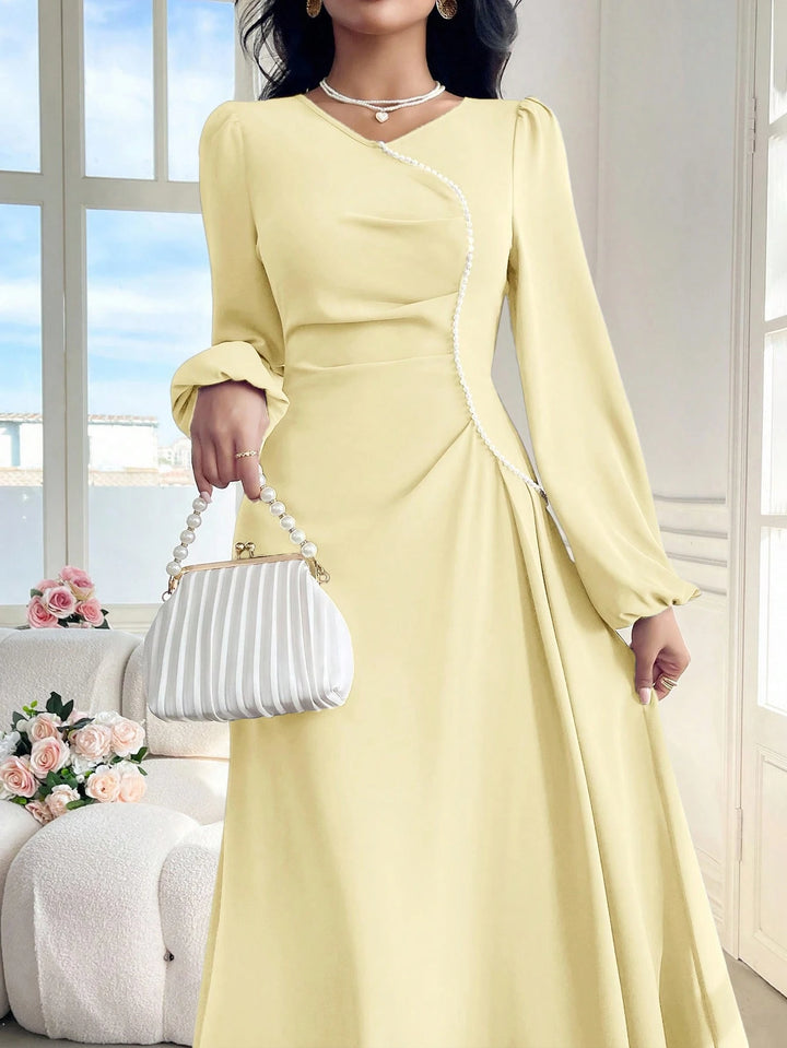 Rochie maxi SHEIN, galben