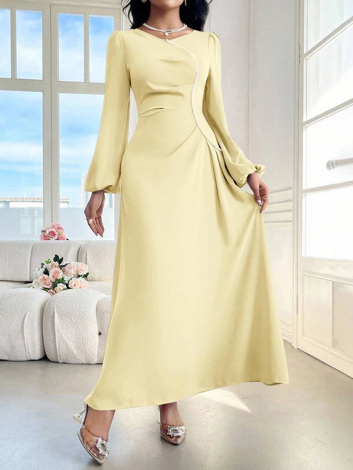 Rochie maxi SHEIN, galben