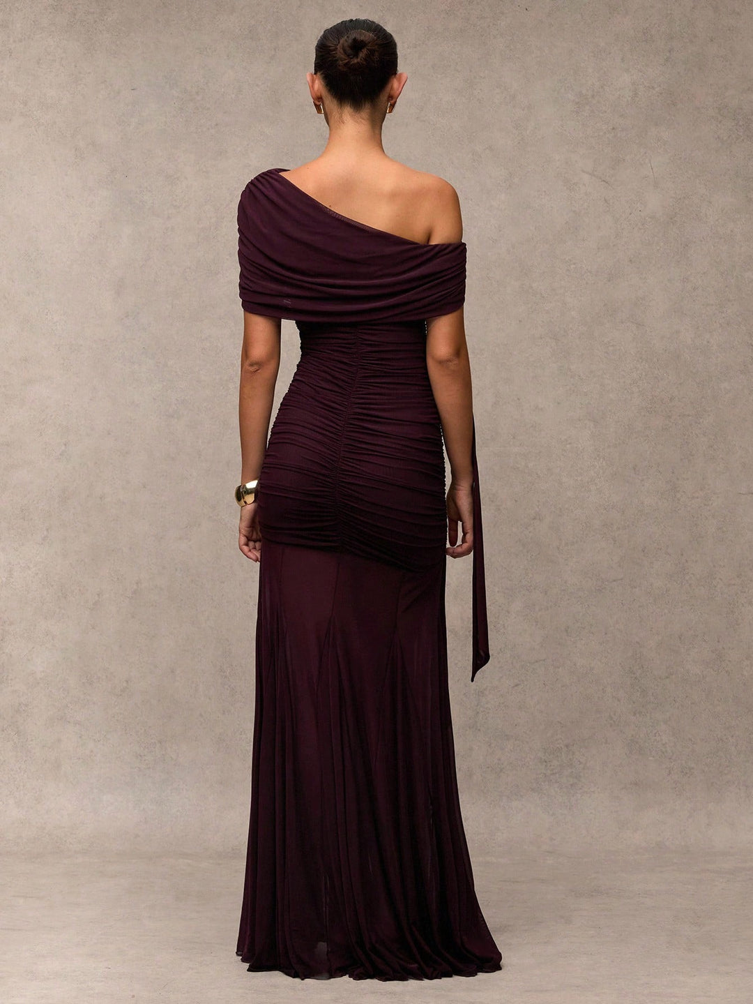 Rochie maxi SHEIN, vișiniu