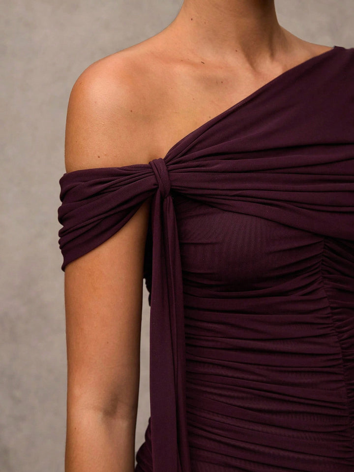 Rochie maxi SHEIN, vișiniu