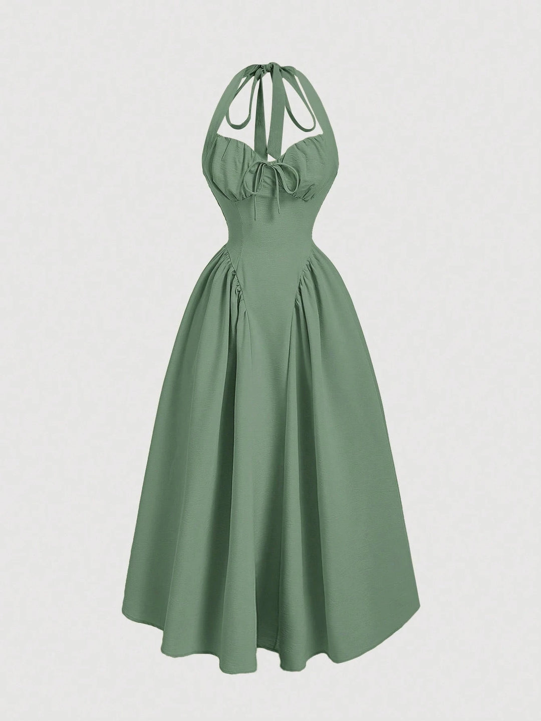 Rochie midi SHEIN, verde