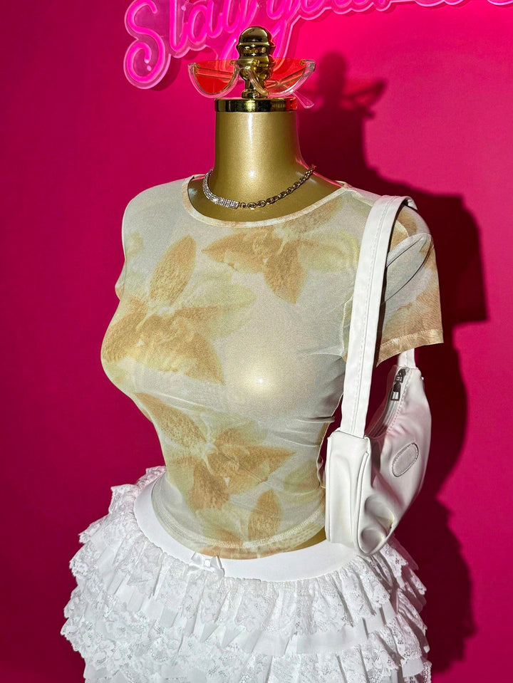 Top SHEIN, verde