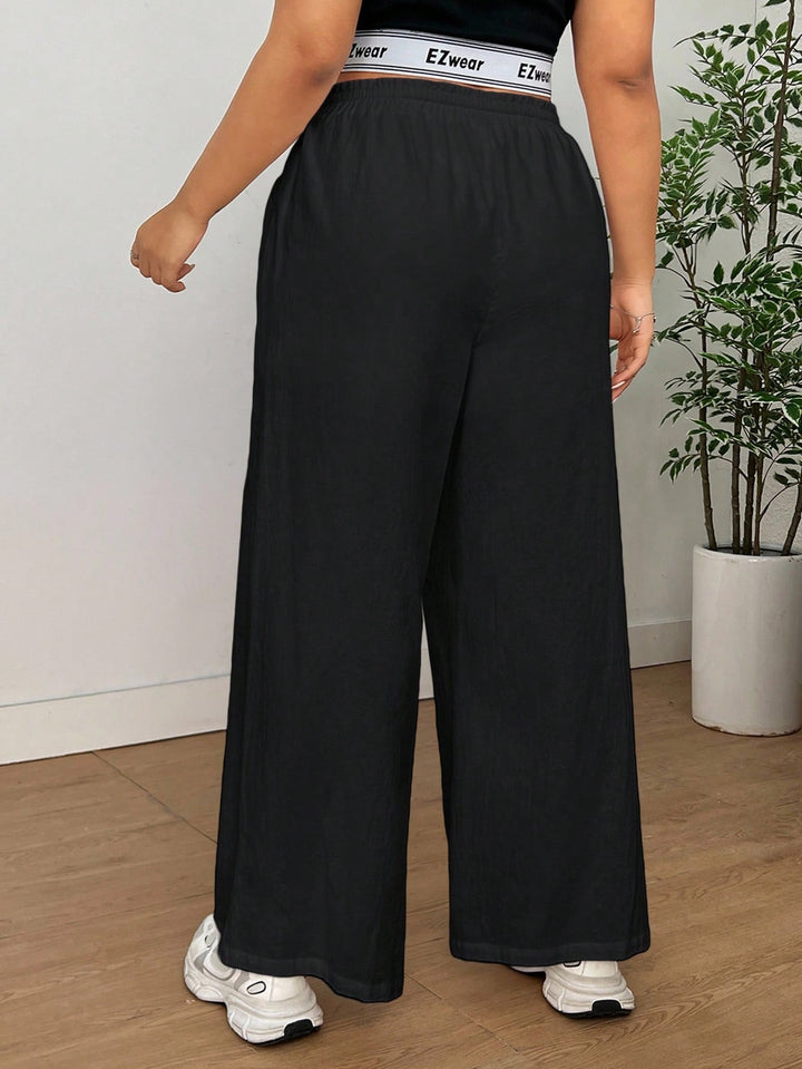 Pantaloni SHEIN, negru