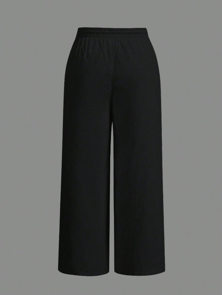Pantaloni SHEIN, negru