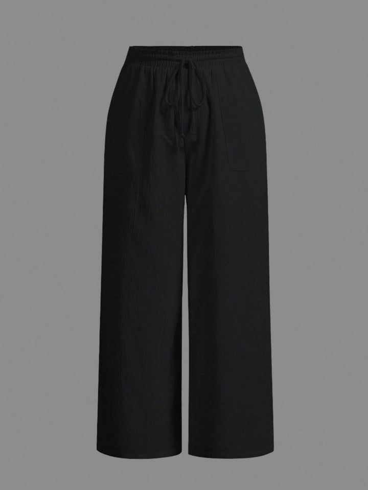Pantaloni SHEIN, negru