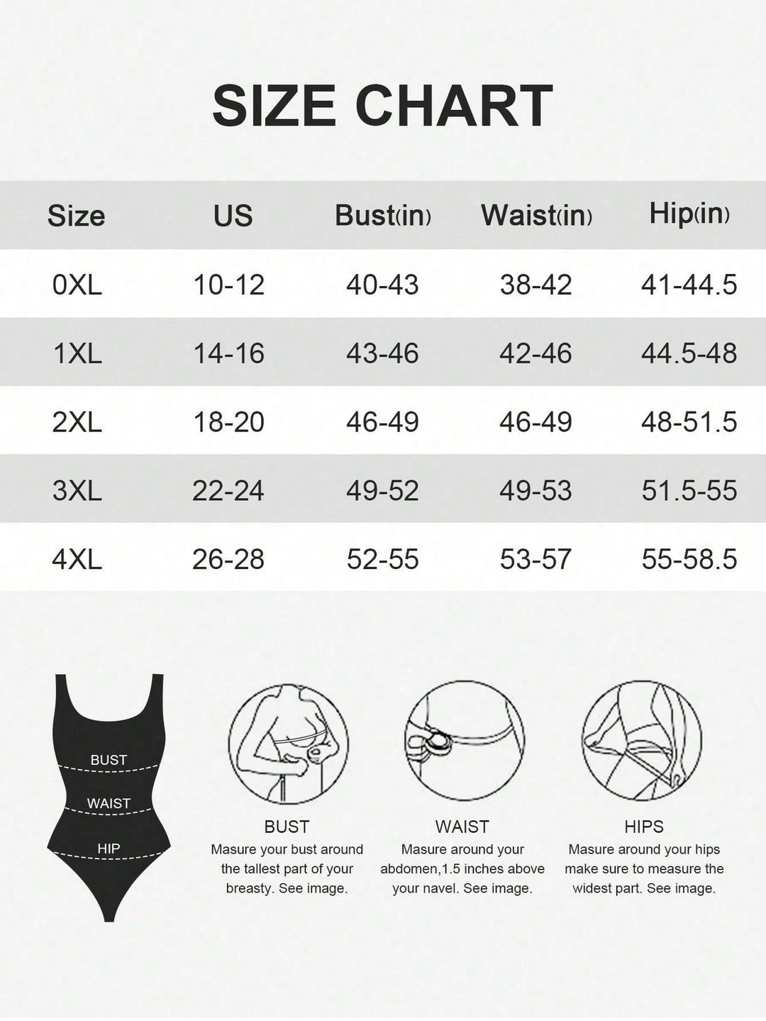 Body modelator SHEIN, negru