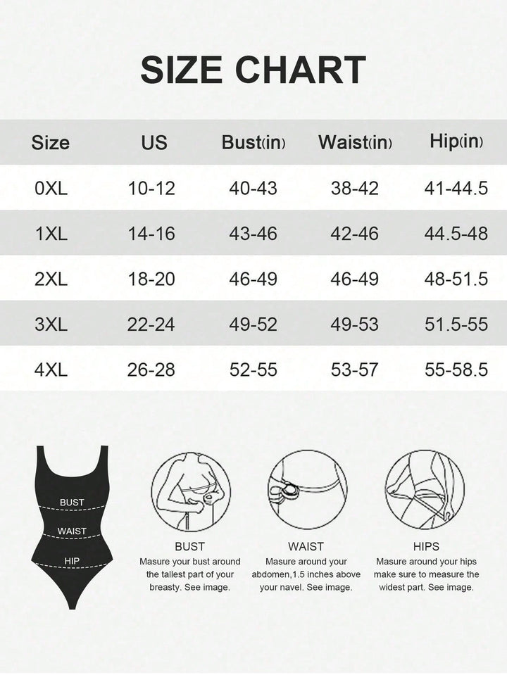 Body modelator SHEIN, negru