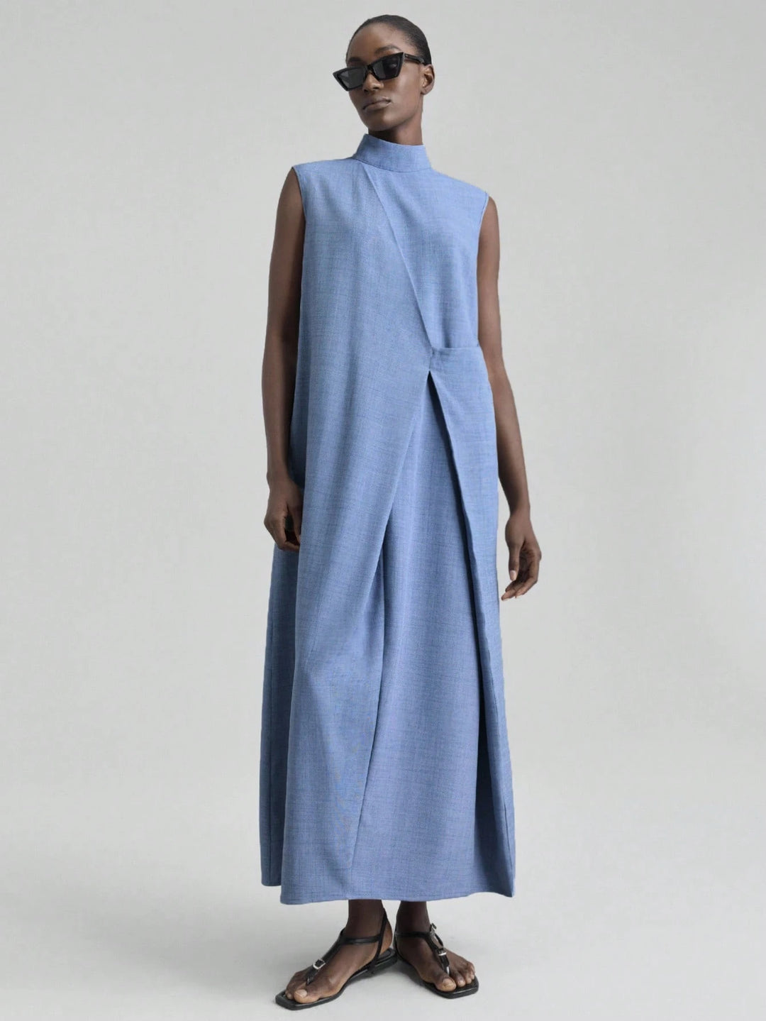 Rochie maxi SHEIN, albastru