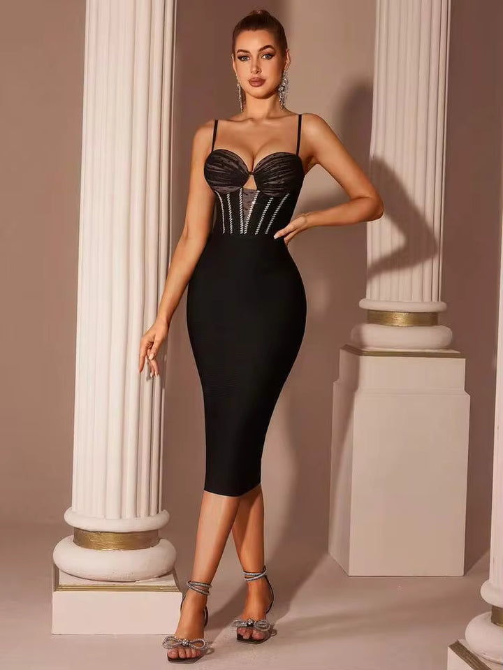Rochie midi SHEIN, negru