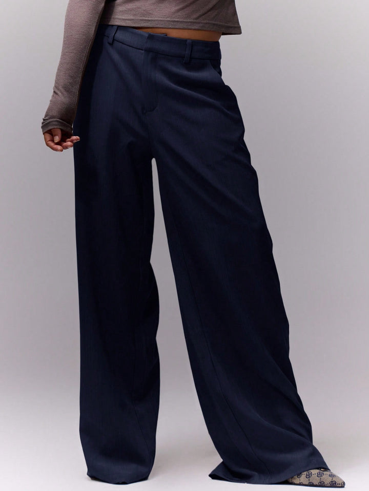 Pantaloni SHEIN, albastru
