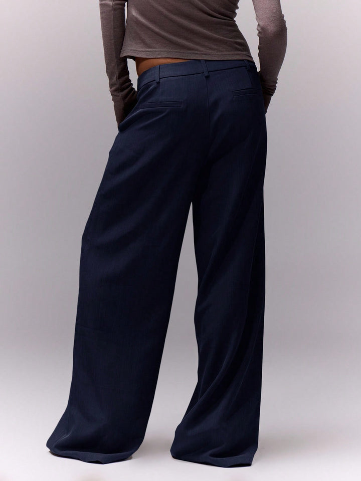 Pantaloni SHEIN, albastru