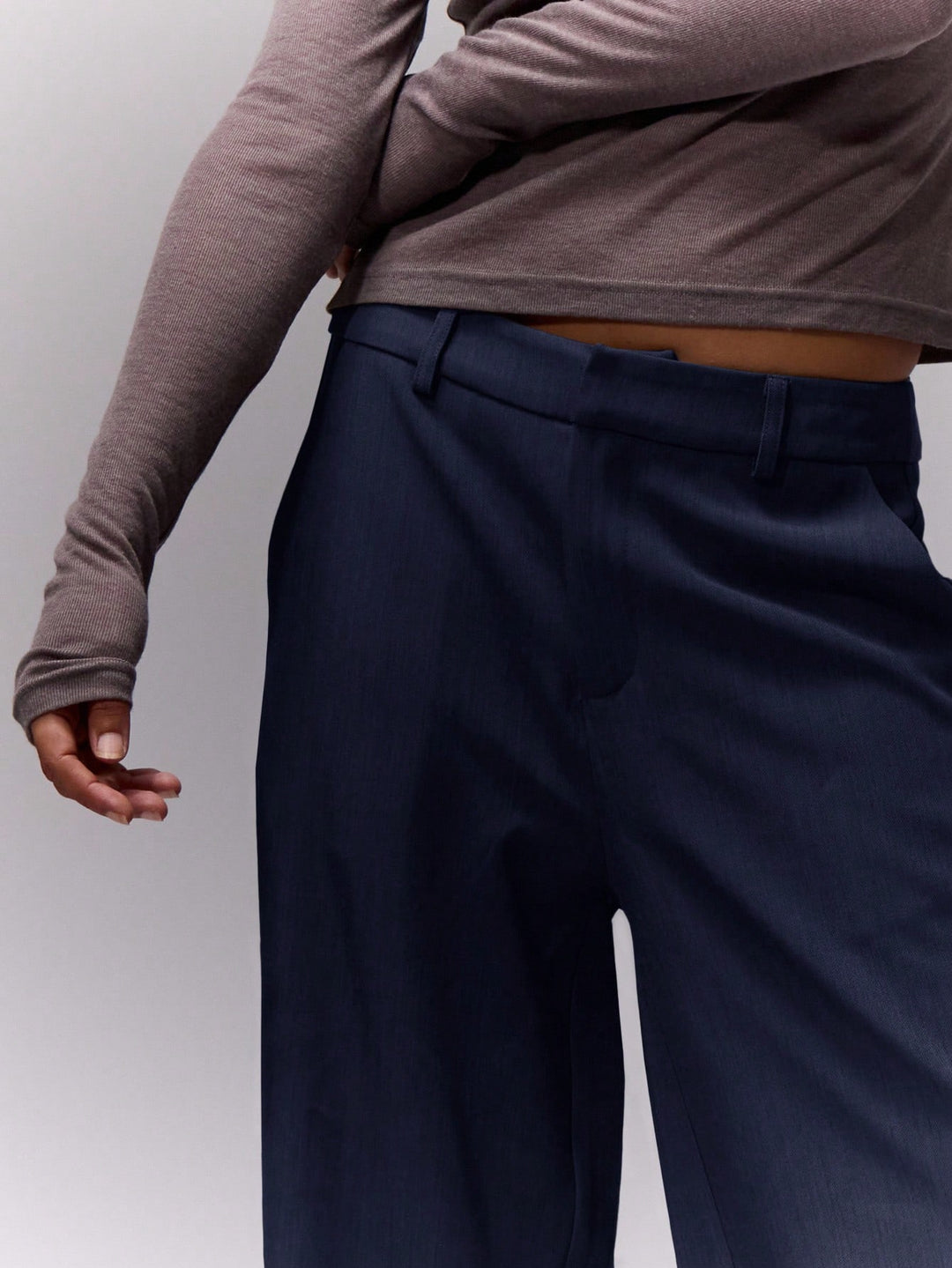 Pantaloni SHEIN, albastru