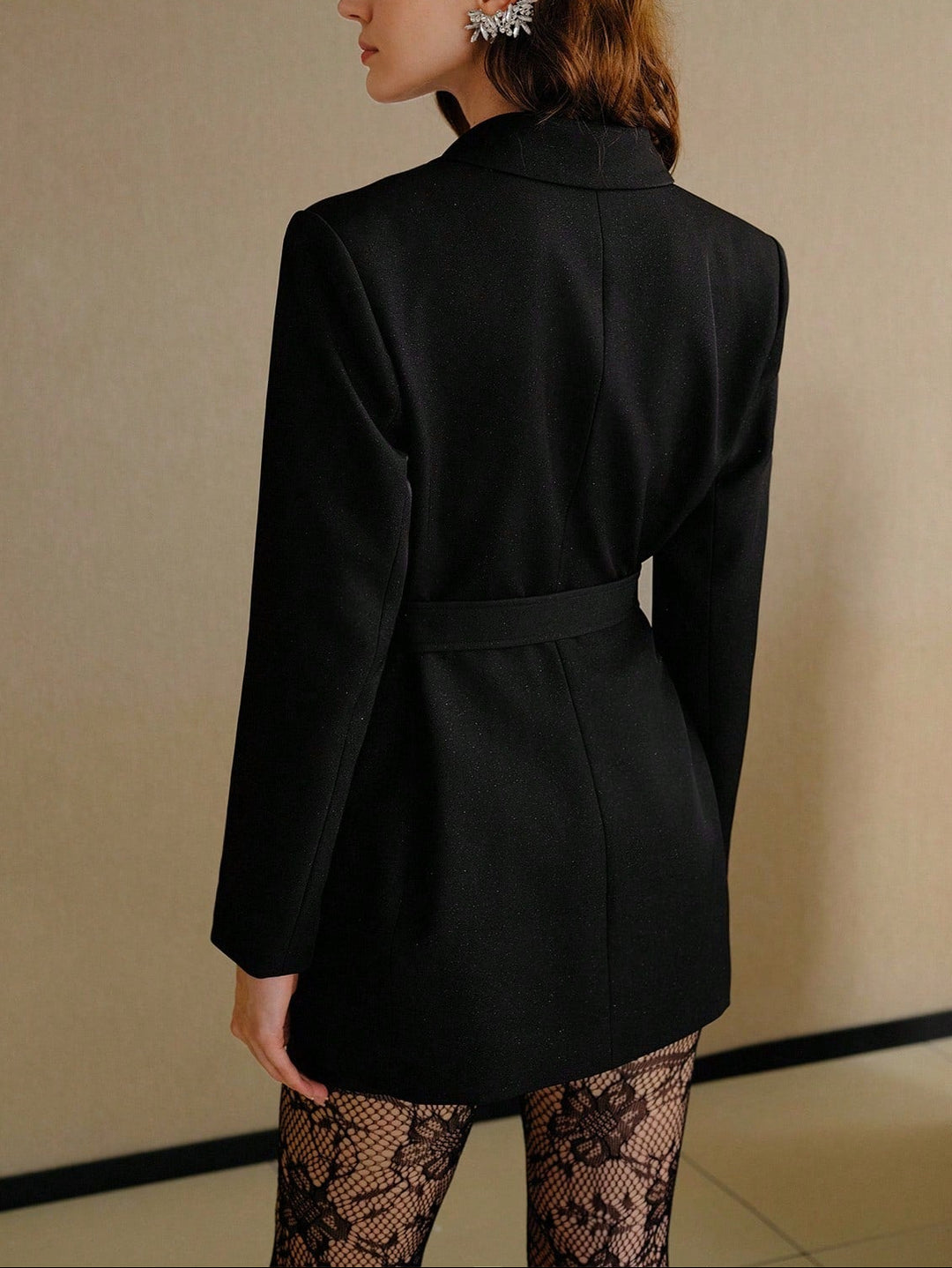 Sacou Shein, negru