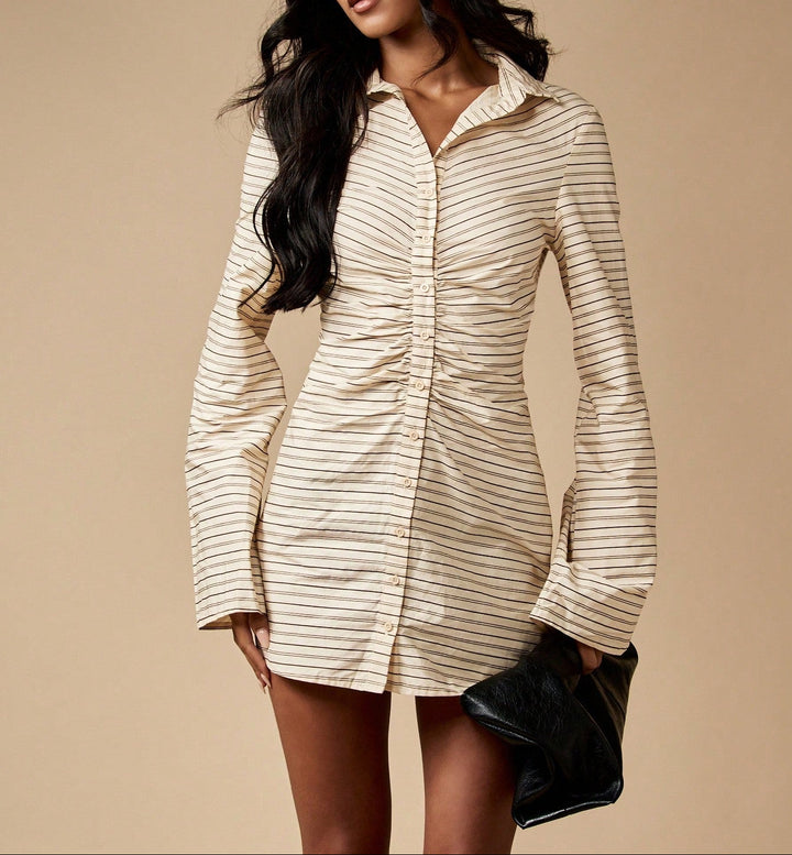 Missguided by Shein mini ruha, bézs