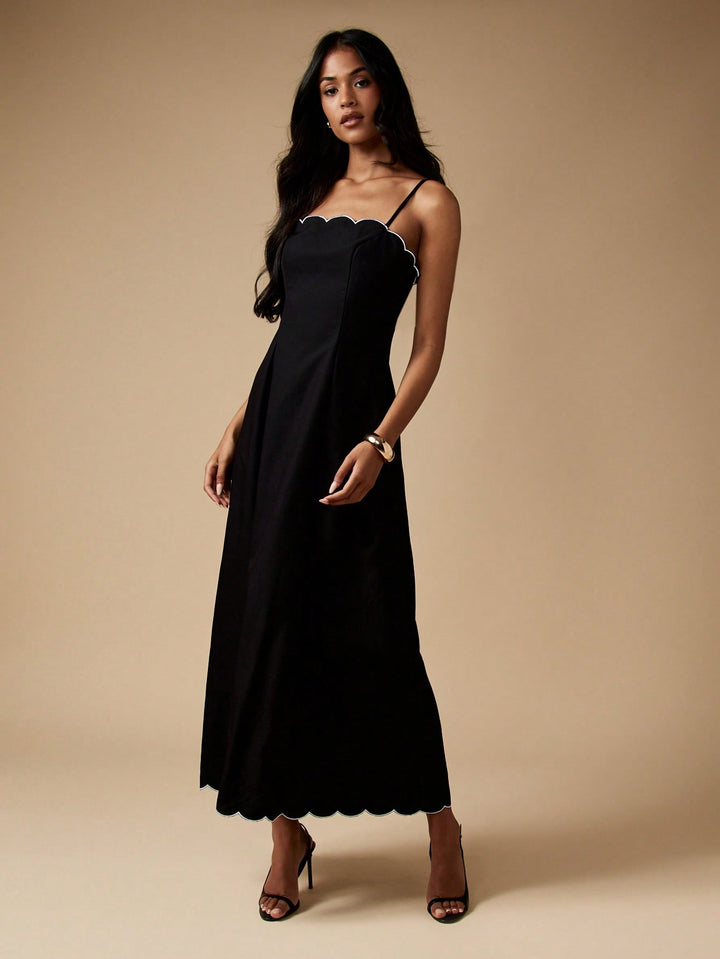 Rochie maxi SHEIN, negru