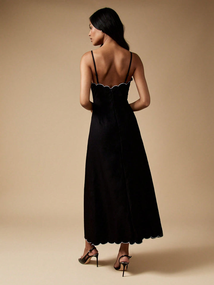 Rochie maxi SHEIN, negru