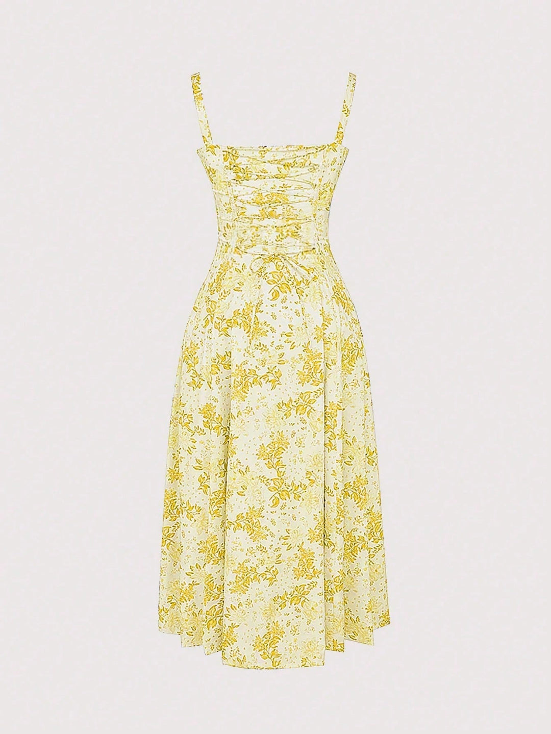 Rochie midi SHEIN, galben