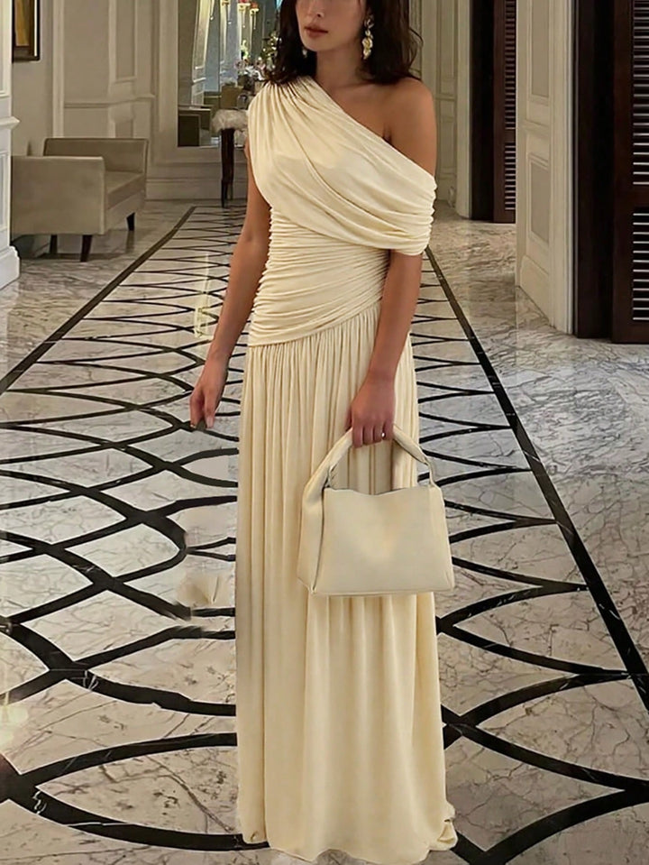 Rochie maxi SHEIN, portocaliu