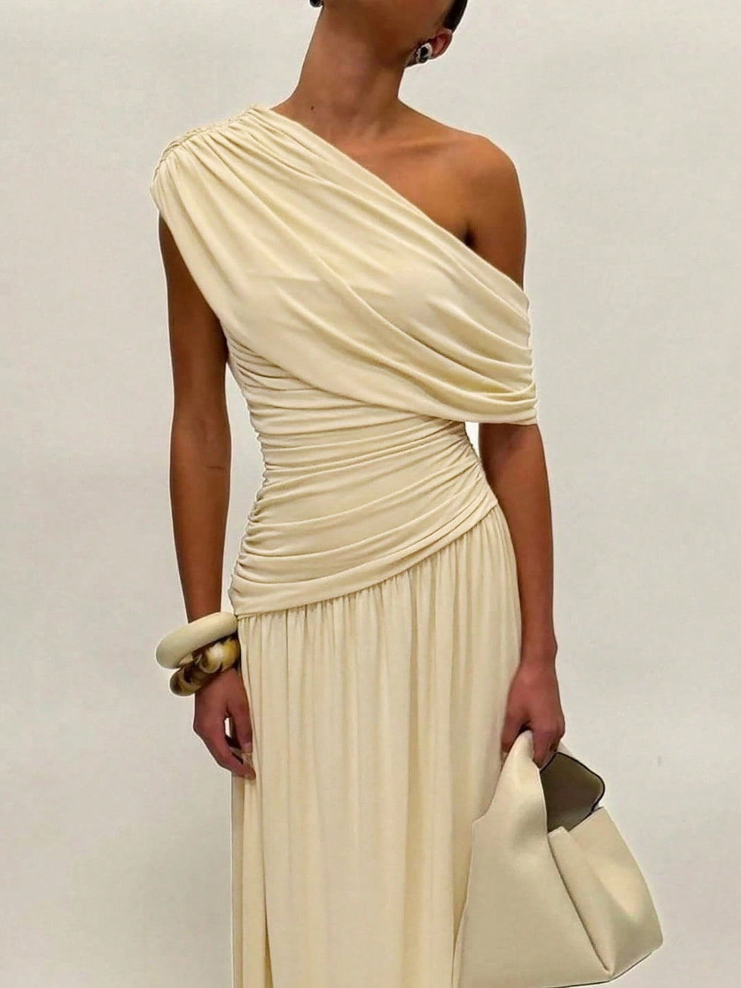 Rochie maxi SHEIN, portocaliu
