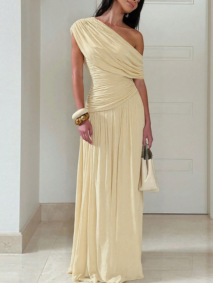 Rochie maxi SHEIN, portocaliu