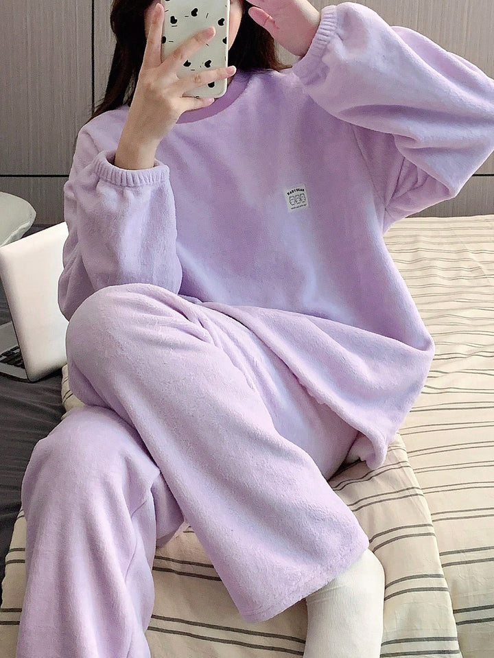 Shein pizsama szett, lila