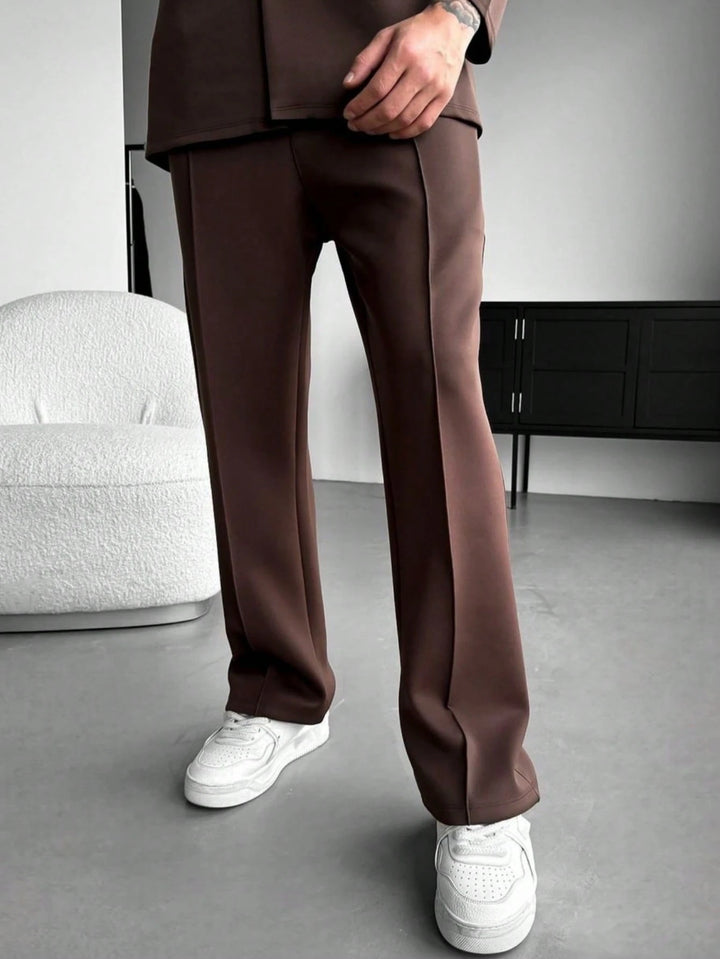 Pantaloni SHEIN, maro